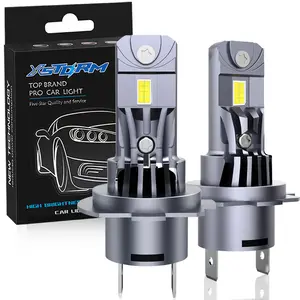 Xe phụ kiện nhà máy giá mini kích thước 1:1 Halogen 50 Wát 6500K 3570 CSP xe đèn LED bóng đèn Đèn pha H7 CANBUS