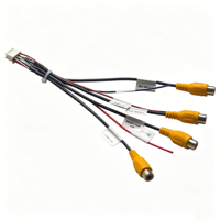Geeignet für Android Großbildschirm 12-Pin 360° Modifiziertes Kabel 12-Pin Auto Audio- und Video-360°-Panorama-Verkabelungsadapterkabel