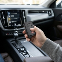 Étui de protection pour clé intelligente FW pour Prius 2010 ABS 3 boutons 314,4 MHz Noir Entrée sans clé