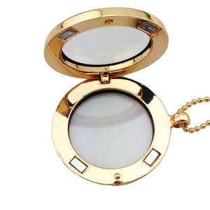 2024 4 Colors Available Glass <strong>Locket</strong> Floating Photo Charm Pendent Necklace - Product Image 5