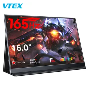 16 Inch Portable Monitor 1920*1080P Laptop Pc Switch Ps4 Ps5 Gaming Lcd Display Screen