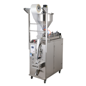 Machine à emballer pneumatique verticale de remplissage quantitatif de sauce de pâte de cachetage à 3 côtés pour la crème de miel de ketchup vente chaude durable - Product Image 3