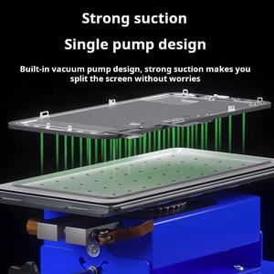 Separador de <span class=keywords><strong>pantalla</strong></span> giratorio multifuncional mecánico 316 se + herramienta de desmontaje de <span class=keywords><strong>pantalla</strong></span> de hasta 7 pulgadas - Product Image 4