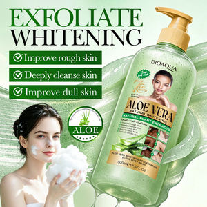 BIOAQUA Gel de Ducha Exfoliante 2 en 1 de Gran Capacidad, Gel de Baño y Exfoliante Corporal, Gel de Ducha Aclarante para el Cuidado de la Piel Oscura - Product Image 2