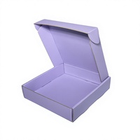 Boîte d'emballage de vêtements fantaisie de taille standard avec impression couleur rose et logo personnalisé à bas prix