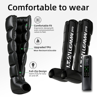 Masseur de jambes à compression d'air en gros, sans fil, 3200 mAh, 6 chambres, pour les vendeurs en ligne, 3 tailles