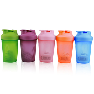 400ml Custom Logo Eco Friendly BPA <strong>Free</strong> Plastic Water Bottle Gym Sport Protein <strong>Shaker</strong> Cups - Product Image 3