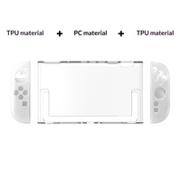 Étui de protection Switch2, coque en PC, poignées en TPU, coque détachable pour la console de jeu Switch 2
