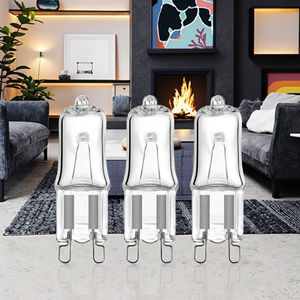 Lámpara de Escritorio/Pared de Cristal G9 220V CA, 20W-60W, Luz Cálida 2800K, Bombilla Halógena de Cristal, Uso Decorativo para el Hogar - Product Image 4