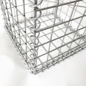 Gabion paslanmaz çelik kaynaklı Gabion sepet istinat duvarının ucuz fiyatı