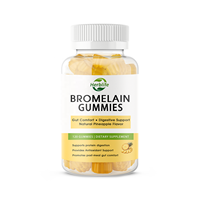 Gummies de bromélaïne en marque blanche OEM pour le confort intestinal, la digestion des protéines et le soutien antioxydant – Complément alimentaire aux enzymes digestives