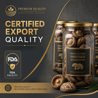 Jamur Shiitake Kering Premium Grosir, Jamur Bunga Putih, Jamur Donko Kering Daging Tebal untuk Penggunaan Kuliner