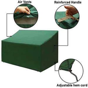 Green 210D Oxford Cloth Furniture Covers for <b>Sofa</b> and Bench Dust Cover - Product Image 5