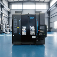 Centre d'usinage vertical CNC automatique multi-surfaces à réglage unique pour grandes pièces, système Fanuc
