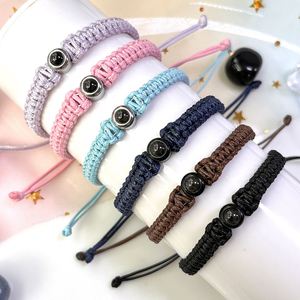 Natural Stone <b>Bracelet</b> Colorful Glass <b>Beaded</b> Inner Peace Exclusive Personalized Design Support Wholesale Discount - Product Image 1
