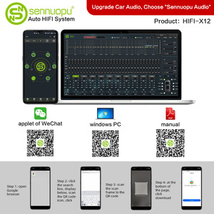 OEM Dsp Procesador de audio 1000W Hifi 8 canales Amplificador de potencia Estéreo de coche Aluminio 12V Universal HD Media <span class=keywords><strong>Player</strong></span> 10 canales 7kg - Product Image 5
