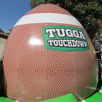 Tugga touchdown jeux interactifs gonflables pour adultes jeu de sport gonflable drôle à vendre
