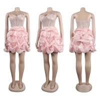 Robe pour femme en sequins, 4 couleurs, mini robe scintillante, robe de soirée, taille S-XXXL