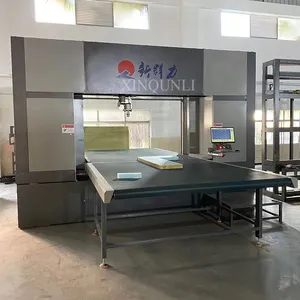 Máquina de corte de colchão de espuma horizontal CNC para sofá esponja fio rápido