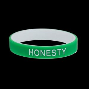 Pulsera de Silicona de Alta Calidad con Mensajes de Modestia, Sabiduría, Valour, Bondad y Honesty - Product Image 6