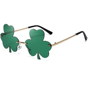 Meilleures Ventes 2026 : Verres à bière <span class=keywords><strong>Saint</strong></span> Patrick d'Irlande en métal, forme trèfle irrégulière et originale, verres de fête - Product Image 2