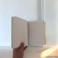 Cahier à paillettes uni personnalisé brillant populaire Bling A5 avec couverture rigide durable