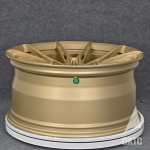 Rines DATC Monoblock Forjados en Oro de 19, 20, 21 y 22 Pulgadas 5x120 para <span class=keywords><strong>BMW</strong></span> M5 <span class=keywords><strong>CS</strong></span>, <span class=keywords><strong>M8</strong></span> Gran Coupé, X5M, X6M Competition - Product Image 4