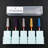 Broca de carburo de tungsteno premium de alta calidad, broca eléctrica profesional para manicura, brocas para salón de uñas.