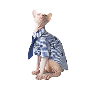 Ropa de gato para primavera y verano, camiseta de fiesta de boda, ropa suave para <span class=keywords><strong>Sphinx</strong></span>, gatos sin pelo, mascotas, novedad de 2023 - Product Image 1