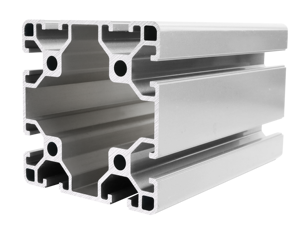 卸売り8080 Tスロット工業用アルミ押出プロファイル6063 T5陽極酸化6000シリーズグレードカスタムカッティングサービス - Product Image 3