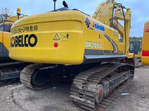 Excavadora Hidráulica Usada KOBELCO SK200D, Año 2022, 20 Toneladas, Alta Velocidad de Trabajo, para Construcción de Carreteras - Product Image 3