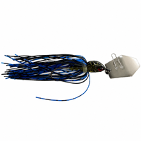 Leurre de pêche vibrant LUSHAZER à lame vibrante, style Chatter, avec jupe, hameçon simple, pour brochet, perche et prédateurs, matériel de lancer