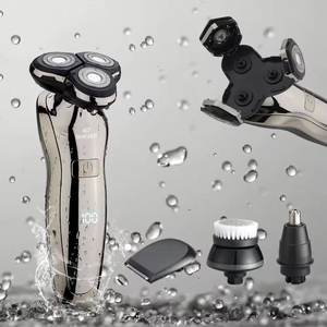 Mini Intelligent Rechargeable Electric <b>Shaver</b> Triple Blade Digital Display Water Washed Features <b>Face</b> Shaving OEM - Product Image 2