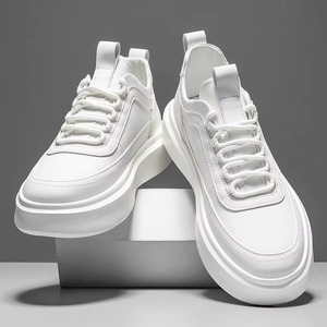 Zapatillas de Deporte Modernas para Hombre, Verano 2023, con Amortiguación de Impactos, Suela Gruesa de Malla, Zapatos Blancos Casuales - Product Image 1