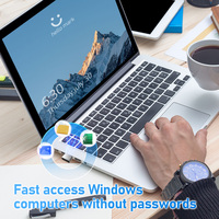 Lecteur d'empreintes digitales Windows Hello à écran de verrouillage en un clic pour la connexion sans mot de passe Electronique grand public