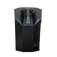 Haut-parleur actif à gamme complète de 15 pouces alimenté par batterie, 300 W, classe D, DSP, enceinte portable pour café, parc, événement