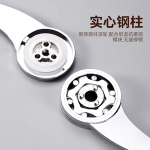 Amortisseur pneumatique pour porte relevable, modèle standard, support de tiroir amélioré en alliage de zinc, fixation de porte non amovible - Product Image 5