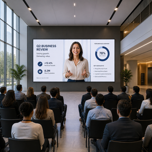 Écran LED d'intérieur Muenled, écran d'affichage LED pour salle de conférence, panneau publicitaire LED, mur vidéo LED YLJ1.2 - Product Image 1