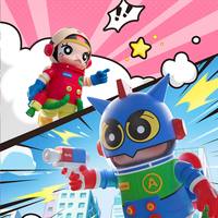 Коллекционная фигурка POPMART MEGA SPACE MOLLY 400%+100% из ПВХ, аниме-персонаж, для декора дома, в закрытой коробке, подарок для коллекционеров