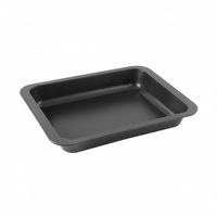 Moule à lasagnes spécial 37x27cm, plaque de cuisson en métal sur mesure pour usage domestique, compatible induction, revêtement Teflon