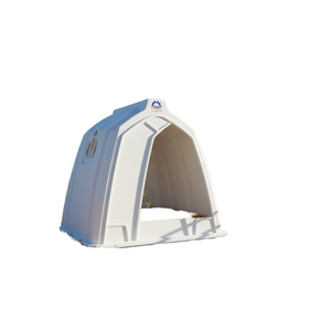Nouvelle niche robuste pour veaux, abri en plastique monobloc renforcé pour veaux laitiers et veaux de chair, résistant aux UV et facile à nettoyer, garantie 3 ans - Product Image 1