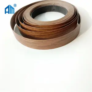 Vendita calda della fabbrica su misura 22mm PVC bordo fascia di plastica, ABS, mobili in acrilico MDF bordo bordo banda nera