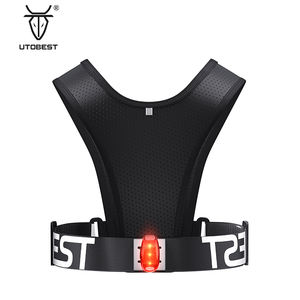 Zaino idrico impermeabile e gilet da corsa con cintura regolabile, strisce riflettenti, loghi, design unisex - Product Image 5