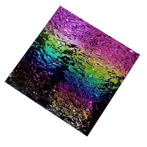 Material decorativo de acero inoxidable Panal Patrón dorado Estampado Acabado SS Hoja de metal de acero inoxidable para decoración de paredes - Product Image 3