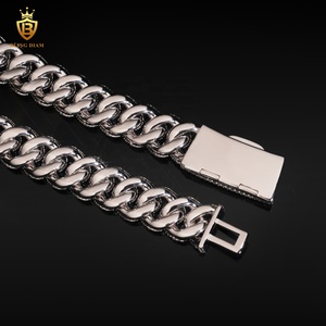 ได้รับการรับรอง GRA PASS Diamond Tester เครื่องประดับฮิปฮอป iced OUT VVS <span class=keywords><strong>Moissanite</strong></span> สร้อยคอโซ่925เงินสเตอร์ลิง16มม. - Product Image 4