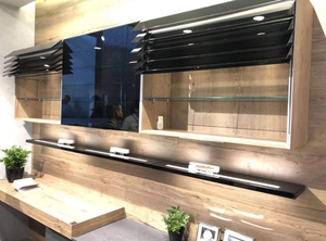 <span class=keywords><strong>Volet</strong></span> <span class=keywords><strong>de</strong></span> porte en aluminium, <span class=keywords><strong>volet</strong></span> <span class=keywords><strong>roulant</strong></span> pour armoires <span class=keywords><strong>de</strong></span> cuisine en PVC pour meubles - Product Image 2