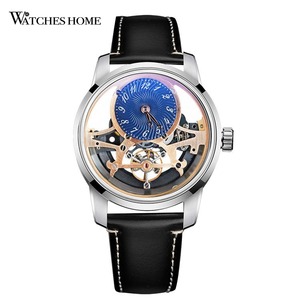 Mouvement mécanique squelette personnalisé JX.W2101B avec sous-cadran à 12 heures, 28800 VPH, 45H, calibre pour la fabrication de montres de luxe OEM - Product Image 4