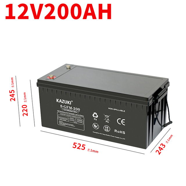 UPS Battery 6-GFM-200 12V200AH Maintenance Free Lead Acid Battery