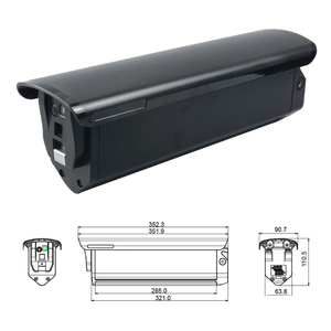 Batterie intégrée rechargeable Li-ion 36V 48V 14Ah 16Ah 17,5 Ah pour Bikkel IBee Stenza Maxtron Trekking SUV DYU FF500 Akku - Product Image 2