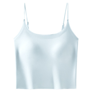 Venta al por Mayor de Camisetas sin Mangas con Cuello en V para <span class=keywords><strong>Mujer</strong></span> en Varios Colores, Ideales para Minoristas y Mercados de Moda en Línea - Product Image 6